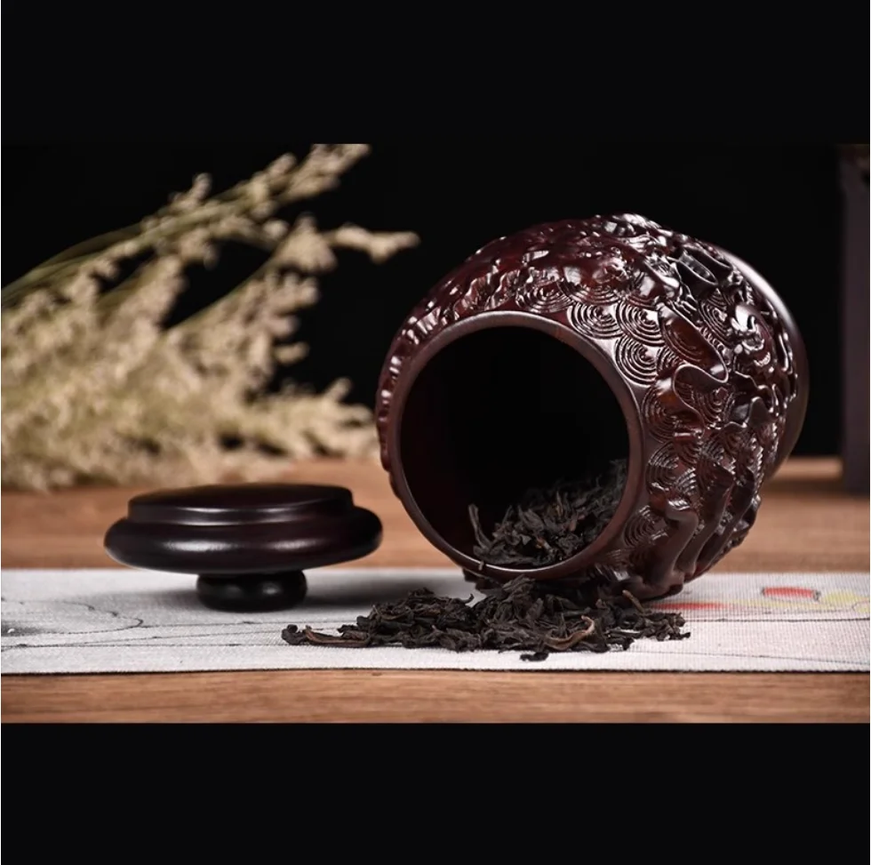 théière en ébène sculptée à la main, pot à thé maître quotidien pour la maison, fournitures de service à thé kung fu chinois, sculpture en bois massif, théière en ébène théière en ébène sculptée à la main, pot à thé maître quotidien pour la maison, fournitures de service à thé kung fu chinois, sculpture en bois massif, théière en ébène