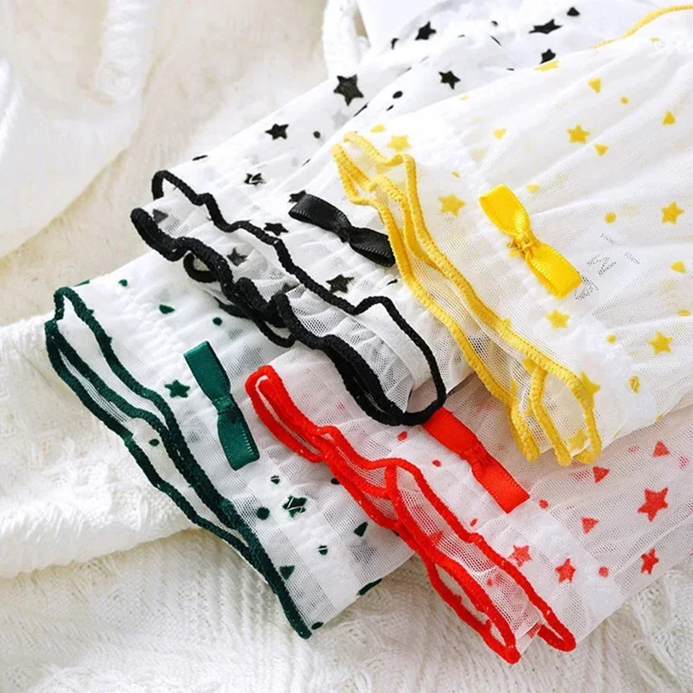 slip japonais élastique et sexy, sous vêtements en dentelle transparente, culotte à volants avec nœud, mignon, doux, lolita, pantalon confortable, lingerie, pur désir slip japonais élastique et sexy, sous vêtements en dentelle transparente, culotte à volants avec nœud, mignon, doux, lolita, pantalon confortable, lingerie, pur désir