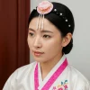 bandeau coréen à fleurs classiques en perles, hanbok traditionnel, coiffure avec pompons, cerceau pour cheveux de danse sur scène, hanfu