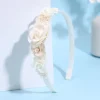 bandeau à fleurs coréen, bandeau à fleurs doux, cerceau pour enfants, couronne de mariage pour filles, accessoires de coiffure quotidiens pour l'école de princesse