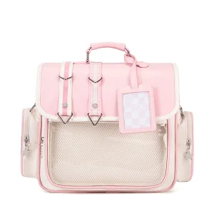 Cartable japonais pour jeunes filles, sac de livre portatif, sac à dos Kawaii, sac d&rsquo;uniforme JK, sac anti-douleur, sacs à bandoulière de grande capacité, sacs Ita