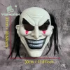 masque diable d'horreur d'halloween, masque de citrouille, masque de jeu de rôle de cosplay drôle, accessoires de costume de fête de carnaval de terreur de démon