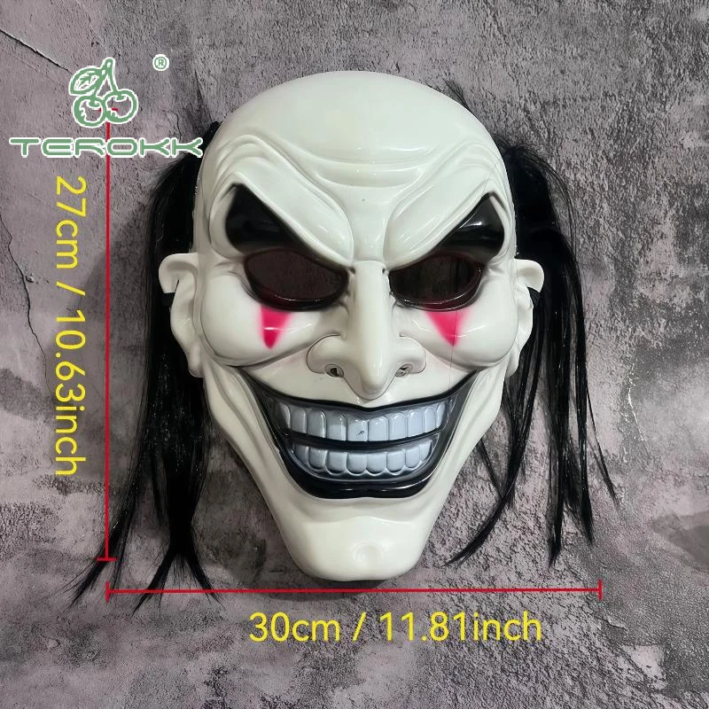 masque diable d'horreur d'halloween, masque de citrouille, masque de jeu de rôle de cosplay drôle, accessoires de costume de fête de carnaval de terreur de démon masque diable d'horreur d'halloween, masque de citrouille, masque de jeu de rôle de cosplay drôle, accessoires de costume de fête de carnaval de terreur de démon