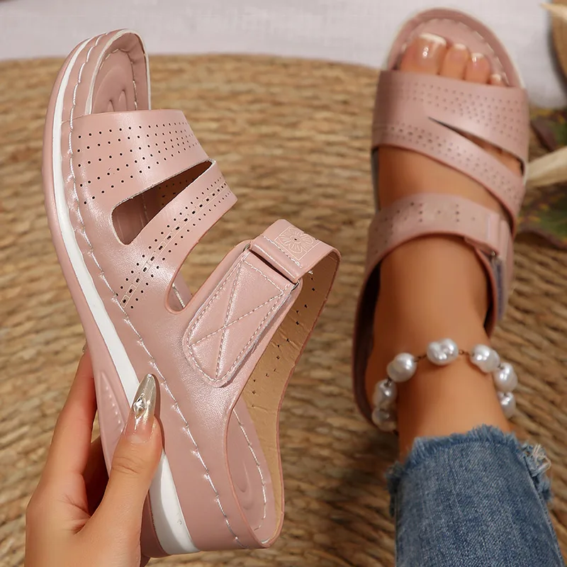 sandales pour femmes 2025 nouvelles chaussures d'été femmes talons sandales pantoufles d'été chaussures femme décontracté chaussures à talons compensés femme sandales pour femmes 2025 nouvelles chaussures d'été femmes talons sandales pantoufles d'été chaussures femme décontracté chaussures à talons compensés femme