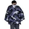kimono japonais traditionnel haori pour hommes et femmes, kimono de samouraï, chemise à imprimé dragon, cardigan harajuku, vêtements pour hommes