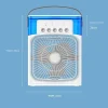 humidificateur portable, ventilateur, climatiseur domestique, petit refroidisseur d'air, hydrocool, réglage de l'air portable pour bureau, ventilateur à 3 vitesses