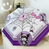 nouveau sanrio parapluie kawaii kuromi dessin animé pare soleil automatique parapluie de soleil protection solaire anti ultraviolet parapluie pliant