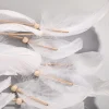 bandeau de sauna en plumes de paon pour femmes, turban bohème, bandeaux de cheveux pour dames, accessoires de fête de festival, nouvelle mode