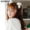 bandeau en peluche avec nœud en biscuits pour filles, série de successions japonaises, lolita sweet cute, accessoires pour cheveux polyvalents, bandeau de sauna, produit en masse