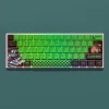 Capuchons de touches de clavier mécanique, thème Demon Slayer, Kanroji Mitsuri, Original, PBT, colorant-Sub, personnalité créative, axe adapté Capuchons de touches de clavier mécanique, thème Demon Slayer, Kanroji Mitsuri, Original, PBT, colorant-Sub, personnalité créative, axe adapté