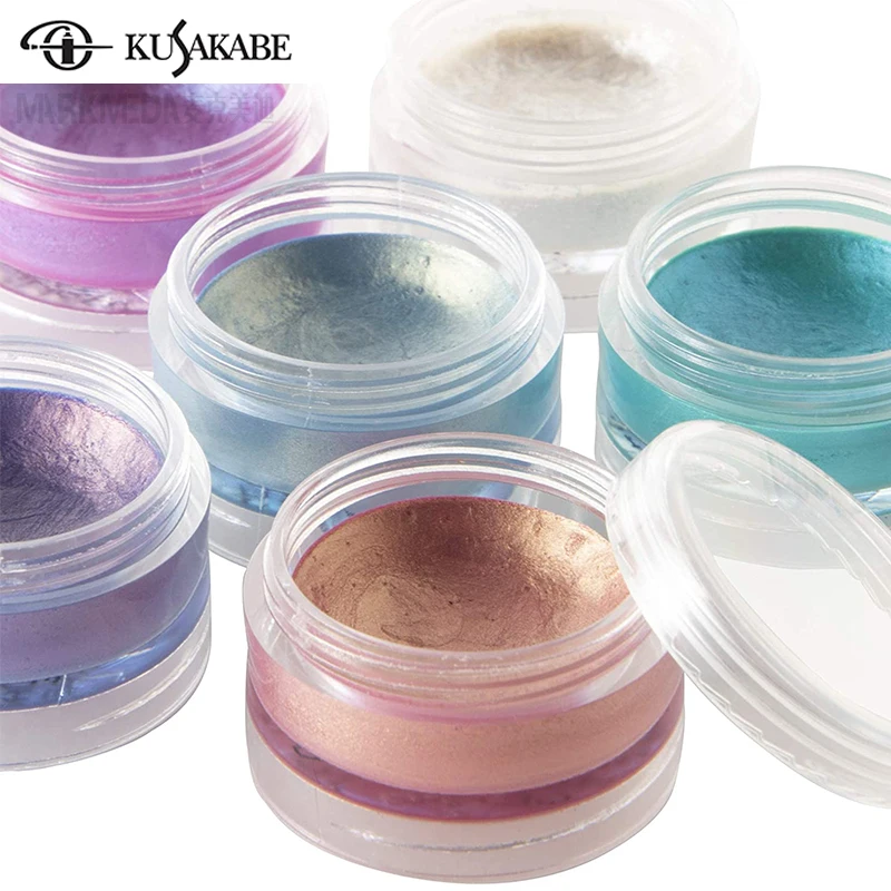 KUSAKABE-Perles d’aquarelle brillantes originales japonaises, peinture Acuarela solide lumineuse, fournitures d’art d’artiste, détenus KUSAKABE-Perles d’aquarelle brillantes originales japonaises, peinture Acuarela solide lumineuse, fournitures d’art d’artiste, détenus