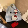 hello kitty sacs à bandoulière kawaii trousse à crayons grande capacité stylo sac cosmétique papeterie école étudiant sac à dos