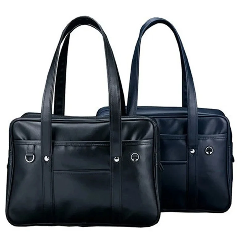 cartable en cuir pu japonais, large application, sac à main japonais, grande capacité, étanche cartable en cuir pu japonais, large application, sac à main japonais, grande capacité, étanche