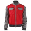 Veste décontractée pour hommes, Costume de Cosplay Anime Jr Marlene Seamus Marty Mcfly, manteau d&rsquo;extérieur Orange pour Halloween