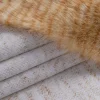 fourrure tissée à la main 160x50cm imitation fourrure de vison vêtements super doux en peluche bricolage vêtements manteau couture haute et basse fourrure en peluche tissu