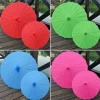 parapluie en papier de couleur unie fait à la main en chine, décorations pour la maison, fête de mariage en plein air, thanksgiving, diamètre 20cm, 30cm, 40cm, 60cm