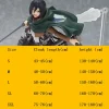 cape à capuche japonaise pour halloween, costume de cosplay du corps de scout, châle vert, costume pour hommes et femmes