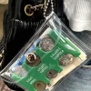portefeuille porte monnaie japonais, portefeuille, mini portefeuille, portefeuille en pvc, petit porte monnaie portable, étui à cartes transparent, boîte à monnaie