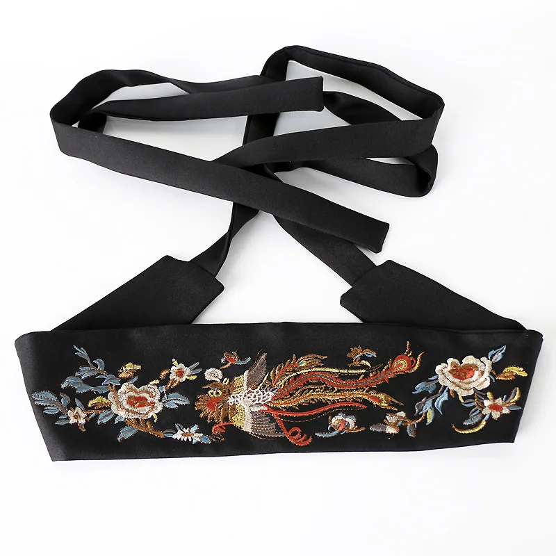 style chinois ceinture brodée kimono ceinture de cravate rétro satin traditionnel hanfu robe ceinture femmes obi yukata robe corset style chinois ceinture brodée kimono ceinture de cravate rétro satin traditionnel hanfu robe ceinture femmes obi yukata robe corset