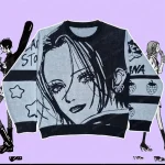 Y2K Harajuku-Pull à motif de dessin animé pour filles, pull japonais Anime pour femmes, pull à manches longues, sweat-shirt gothique rétro des années 2000