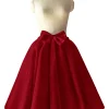 jupe rose avec nœud pour femme, jupon court en tulle, jupon de mariage, tutu rockabilly, sous jupe de demoiselle d'honneur, cadeau de la saint valentin