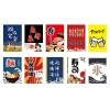 style japonais chat chanceux suspendus chaîne drapeau banderoles bannière sushi izakaya restaurant anniversaire décoration de fête de mariage