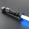 txqsaber obi wan série sabre laser snv4 proffie2.2 épée légère de duel lourd poignée en métal balançoire lisse laser foc force cosplay gif