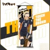 haikyuu!! affiches de décoration de cadre de porte de mur de conflow customs, affiches de périphérique d'anime, ornements de con de bande dessinée à la maison, cadeaux de vacances, nouveau