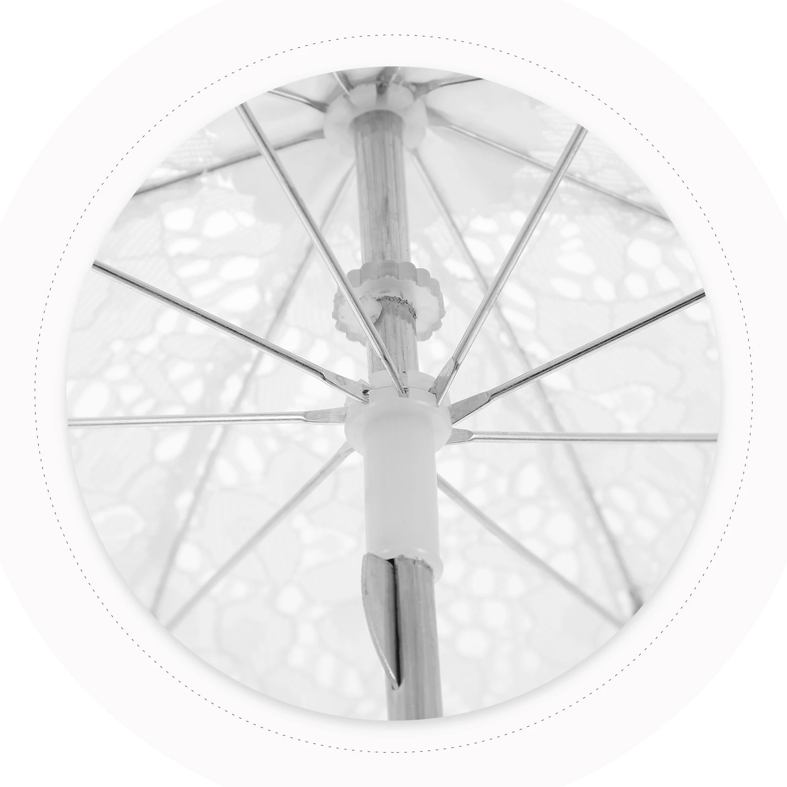 parapluie gothique blanc brodé en dentelle pour enfant, accessoire de photographie, décoration de mariage, cadeau parapluie gothique blanc brodé en dentelle pour enfant, accessoire de photographie, décoration de mariage, cadeau