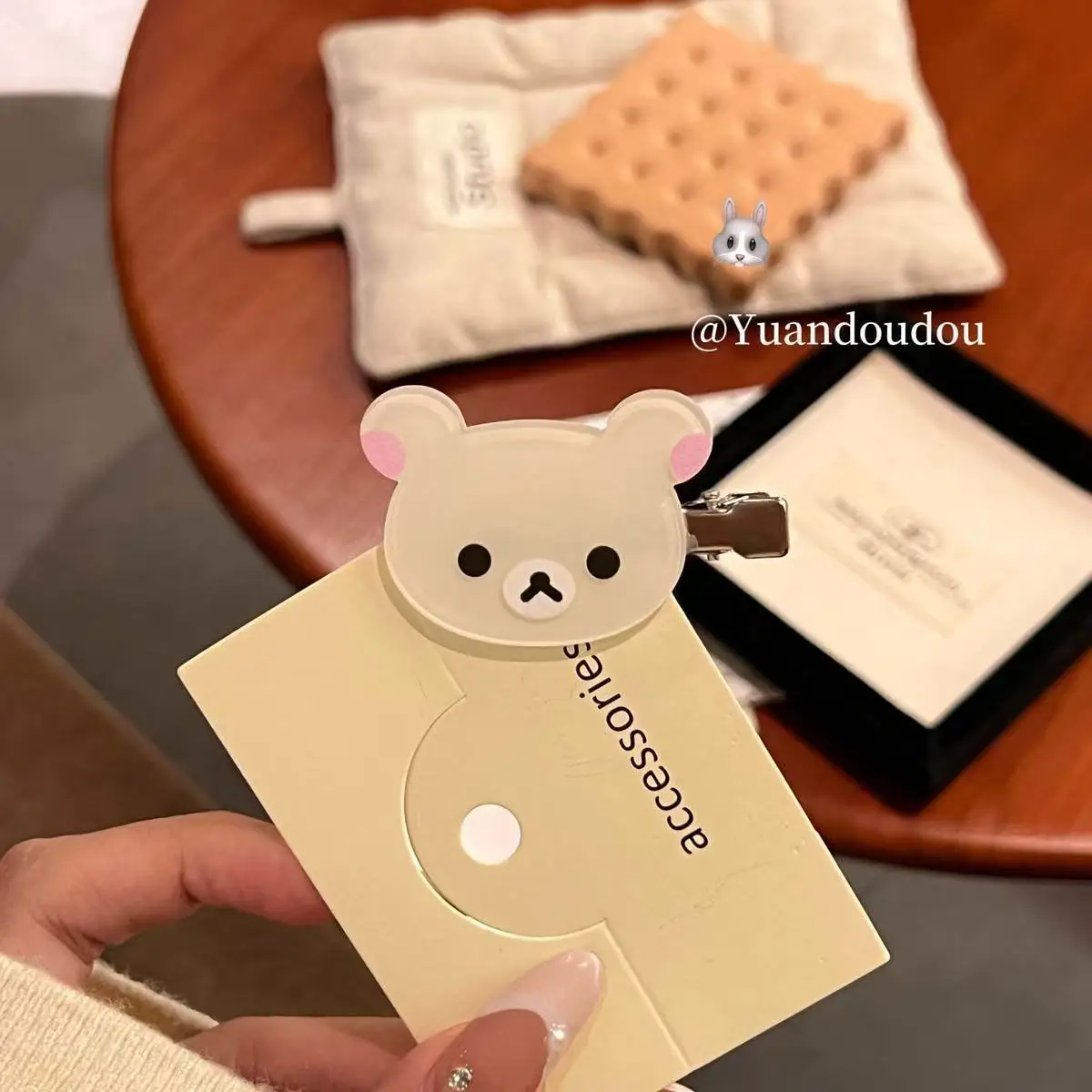 dessin animé rilakkuma épingle à cheveux filles anime relax ours bec de canard pince femmes mignon polyvalent frange chapeaux étudiant cheveux accessoires cadeau dessin animé rilakkuma épingle à cheveux filles anime relax ours bec de canard pince femmes mignon polyvalent frange chapeaux étudiant cheveux accessoires cadeau