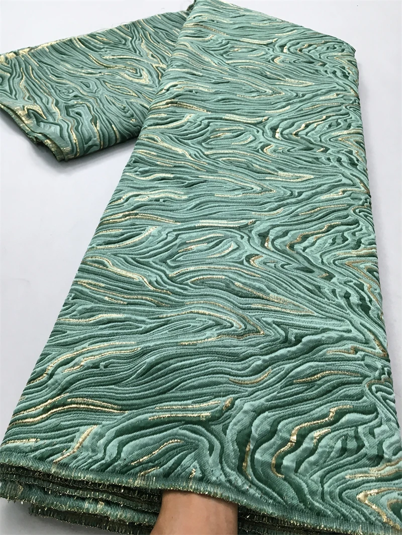 tissu en dentelle brocart pour femmes, tissu damassé africain, tissu en dentelle jacquard de haute qualité, couture élégante pour robes de soirée, 2.5 verges, 4063 tissu en dentelle brocart pour femmes, tissu damassé africain, tissu en dentelle jacquard de haute qualité, couture élégante pour robes de soirée, 2.5 verges, 4063