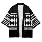 Anime japonais Haori japonais Anime Mikey Kimono Cape Draken Cosplay Costume impression 3D Cardigans ample Haori Cape haut