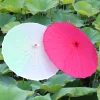 parapluie en papier de couleur unie fait à la main en chine, décorations pour la maison, fête de mariage en plein air, thanksgiving, diamètre 20cm, 30cm, 40cm, 60cm
