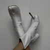 Tabi-Bottes noires fendues pour femme, design de marque, chaussures de rinçage imprimées pour salle, escarpins épais à talons hauts pour femme, hiver Tabi-Bottes noires fendues pour femme, design de marque, chaussures de rinçage imprimées pour salle, escarpins épais à talons hauts pour femme, hiver
