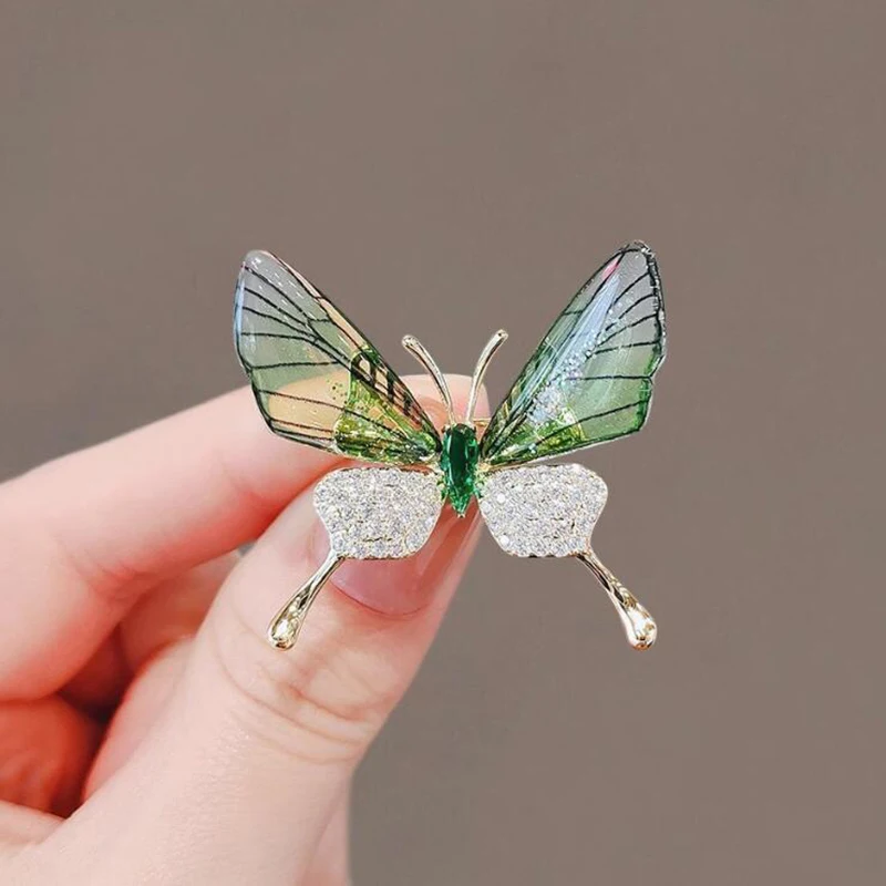 broche papillon antidéflagrante, corsage d'insecte, accessoire pour femmes, ailes transparentes en acrylique, épingle pour vêtements de haute qualité broche papillon antidéflagrante, corsage d'insecte, accessoire pour femmes, ailes transparentes en acrylique, épingle pour vêtements de haute qualité