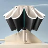 parapluie entièrement automatique, couleur unie, pliable, grand format, pare soleil d'extérieur, protection uv, portable et automatique