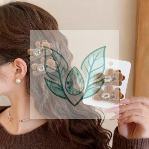 Épingles à cheveux à carreaux pour femmes et filles, 2 pièces, Barrettes d’ornement de cheveux doux, pince à cheveux, accessoires de mode Épingles à cheveux à carreaux pour femmes et filles, 2 pièces, Barrettes d’ornement de cheveux doux, pince à cheveux, accessoires de mode