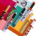 Demon Slayer Kokushibo Katana parapluie 3 plis Kimetsu No Yaiba Tanjirou Anime épée parapluie Portable coupe-vent équipement de pluie Demon Slayer Kokushibo Katana parapluie 3 plis Kimetsu No Yaiba Tanjirou Anime épée parapluie Portable coupe-vent équipement de pluie