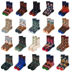 Chaussettes de marée unisexes, Tube haut, tendance, Illustration artistique, chaussettes de sport pour Couple, chaussures pour hommes et femmes Chaussettes de marée unisexes, Tube haut, tendance, Illustration artistique, chaussettes de sport pour Couple, chaussures pour hommes et femmes