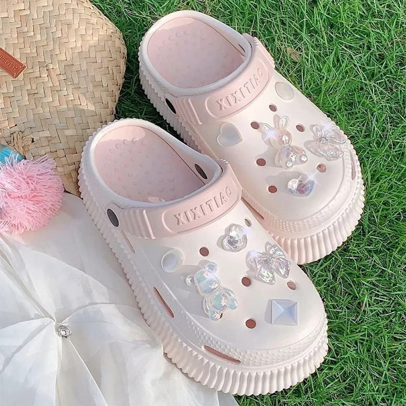 sabots de jardin, breloques pour chaussures, accessoires de chaussures élégants et mignons, décoration de chaussures de plage d'été pour femmes et filles, 10 pièces sabots de jardin, breloques pour chaussures, accessoires de chaussures élégants et mignons, décoration de chaussures de plage d'été pour femmes et filles, 10 pièces
