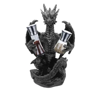 Statue de dragon de style gothique, sculpture décorative, figurine de dinosaure, ornement réaliste, belle