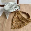 bandeau de sauna triangle pour femmes, bandeau de sauna triangle, bandeau de style pastchev, bandeau de mode, bandeau élastique andrhead, accessoires pour cheveux, bandeau de sauna pour filles