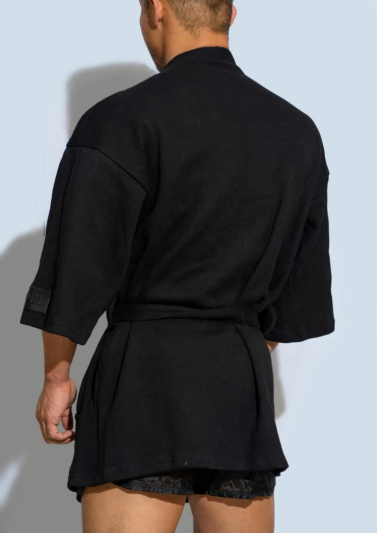 peignoir pour hommes mode basique modal confortable 100% coton pyjama mâle décontracté maison robes de bain peignoir pour hommes mode basique modal confortable 100% coton pyjama mâle décontracté maison robes de bain