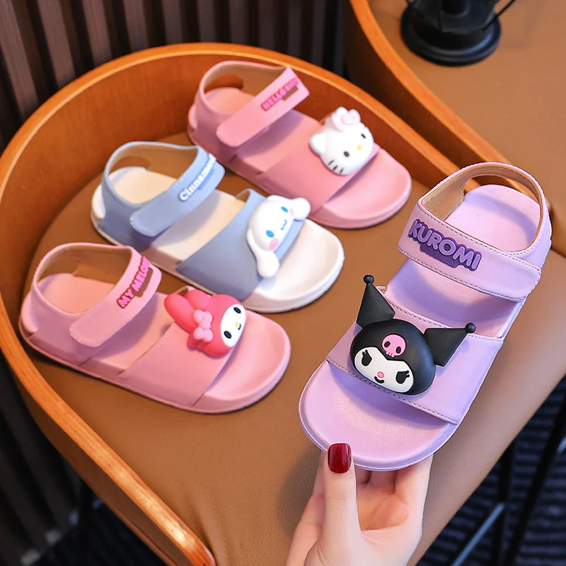 Sanurgente-Sandales d’été pour filles, chaussures de plage pour enfants non ald, nouvelle collection Sanurgente-Sandales d’été pour filles, chaussures de plage pour enfants non ald, nouvelle collection