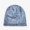 Harajuku trous papillon imprimé bonnets Style coréen haute qualité tricoté chapeau mince chaud cheveux casquettes femme Harajuku trous papillon imprimé bonnets Style coréen haute qualité tricoté chapeau mince chaud cheveux casquettes femme