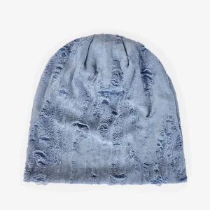 Harajuku trous papillon imprimé bonnets Style coréen haute qualité tricoté chapeau mince chaud cheveux casquettes femme Harajuku trous papillon imprimé bonnets Style coréen haute qualité tricoté chapeau mince chaud cheveux casquettes femme