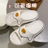 sandales à l'offre elles épaisses pour femmes, pantoufles mignonnes, vente en gros, pour salle de bain intérieure, été