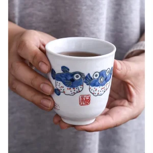 Tasse en céramique de Style japonais, tasse à thé peinte à la main pour la maison, Cuisine japonaise, café en céramique