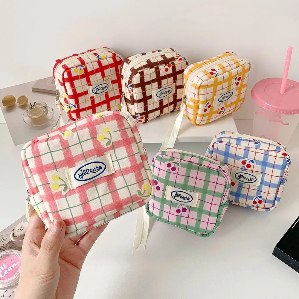 petite pochette à cosmétiques pour sac à main, mini trousse de maquillage avec compartiments, pochette pour serviettes hygiéniques, joli porte rouge à lèvres à fermeture éclair petite pochette à cosmétiques pour sac à main, mini trousse de maquillage avec compartiments, pochette pour serviettes hygiéniques, joli porte rouge à lèvres à fermeture éclair