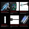 dépoussiéreur à air comprimé avec écran numérique, nettoyeur électrique, moteur à brosse, 100w, 7500mah